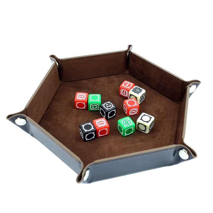 Dice Tray для кубиков TORNSCAPE DND Темно-коричневый - фото 12653