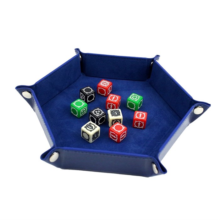 Dice Tray для кубиков TORNSCAPE DND Синий - фото 12658