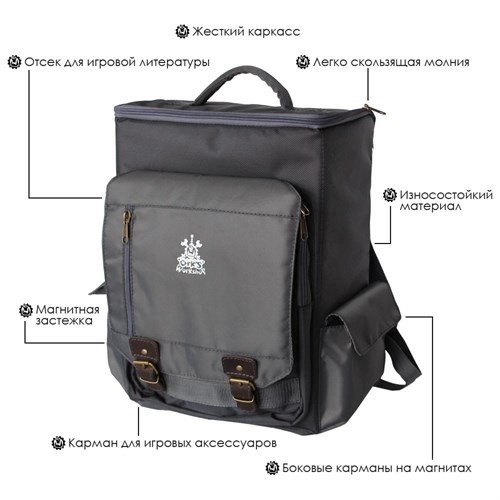 Bag-R Mark V Miniature Transport Backpack — Grey (Bag Only) - photo 17709