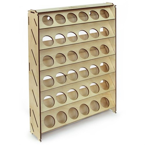 OW plywood paint stand for 36 cans Mk-2 (Vallejo) - photo 17959