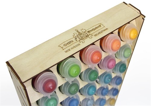 OW plywood paint stand for 45 cans Mk-2 (Citadel) - photo 17968