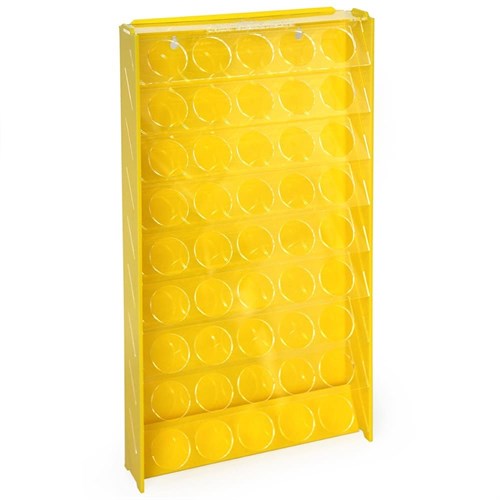Plastic stand OW yellow for paints 45 jars Mk-1 (Citadel) - photo 17987