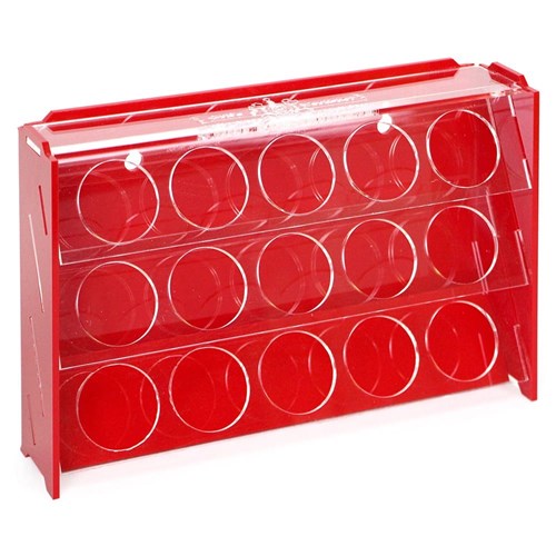 Plastic stand OW red for paints 15 jars Mk-1 (Citadel) - photo 17989
