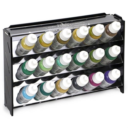 Plastic stand OW black for paints 18 jars Mk-1 (Vallejo) - photo 17998