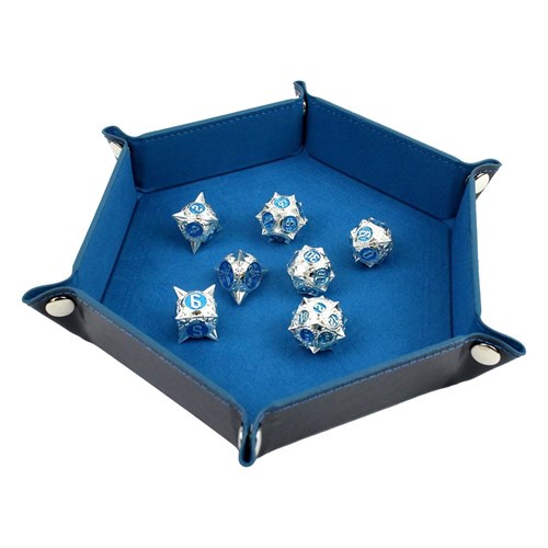 Dice Tray for TORNSCAPE DND Black and Blue - photo 18057