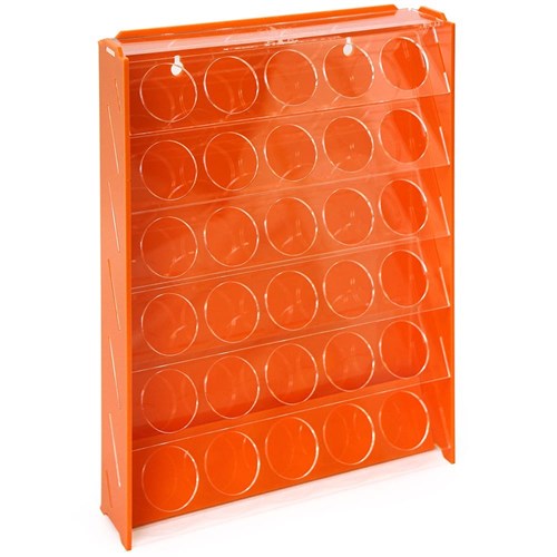 Plastic stand OW orange for paints 30 jars Mk-1 (Citadel) - photo 18113