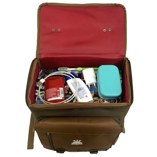 OW Travel Backpack — Green-Brown - photo 18239