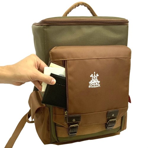 OW Travel Backpack — Green-Brown - photo 18243