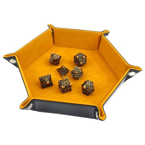 Dice Tray for TORNSCAPE DND Yellow - photo 18379