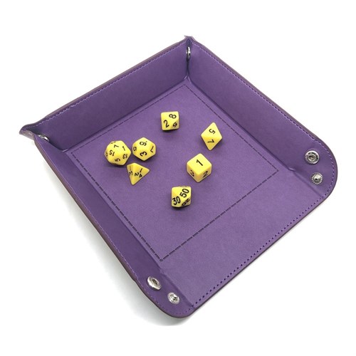 Dice Tray Square Purple Brown - photo 18437