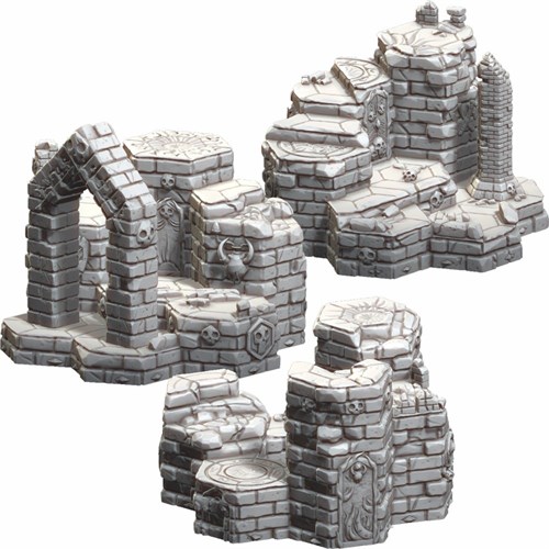 Landscape set “Ruins of Westorn” (3 pieces) - photo 18875