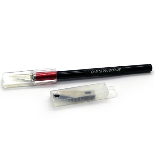 Hobby Knife M + 10 Spare Blades OW - photo 20103