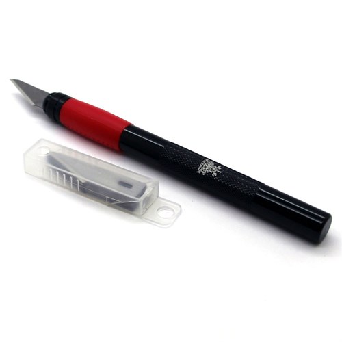 Hobby Knife L + 10 Spare Blades OW - photo 20108
