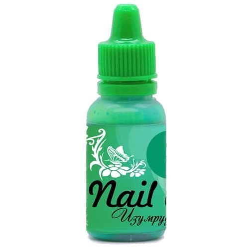 Nail Art Paint Emerald Green 15 ml Nail Art - photo 20405