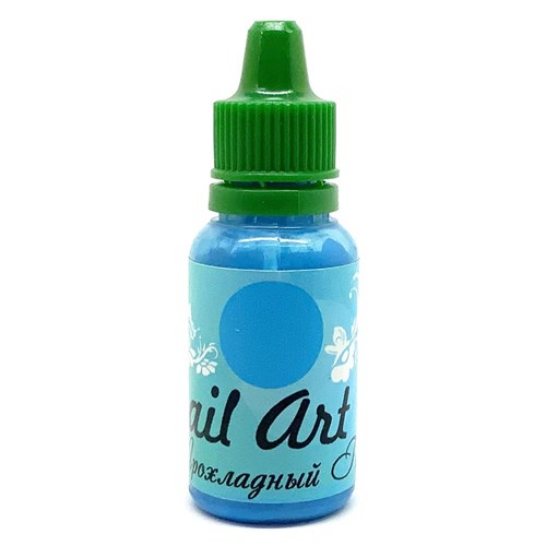 Nail Art Paint Cool Light Blue 15 ml Nail Art - photo 20434