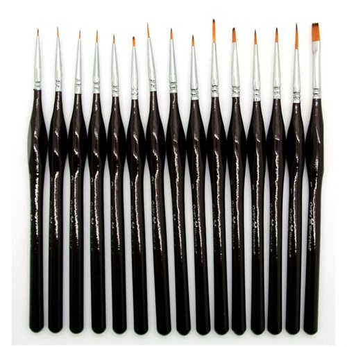 Modelling and Art Brush Set OW "Expert" Synthetic 15 pcs. - photo 20446