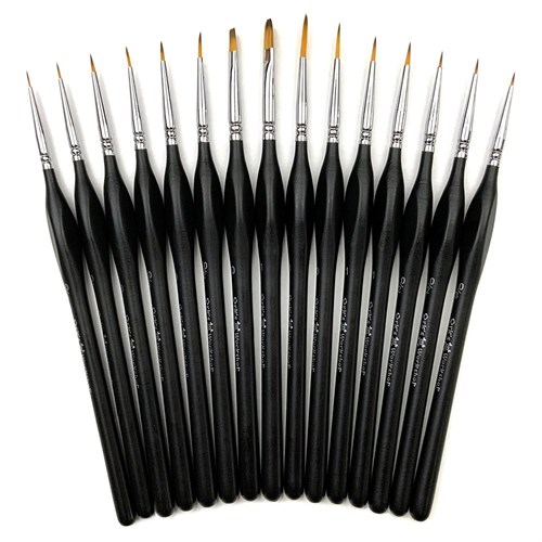 Modelling and Art Brush Set OW "Expert" Synthetic 15 pcs. - photo 20448