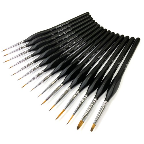 Modelling and Art Brush Set OW "Expert" Synthetic 15 pcs. - photo 20449