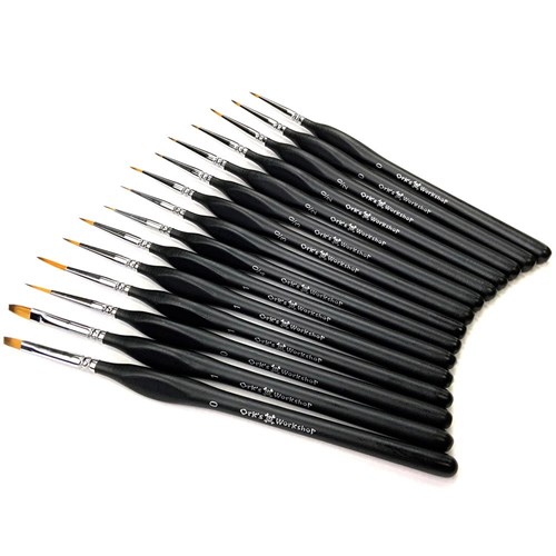 Modelling and Art Brush Set OW "Expert" Synthetic 15 pcs. - photo 20450
