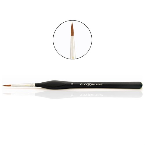 OW Expert Round Kolinsky Brush, No. 3 - photo 20459