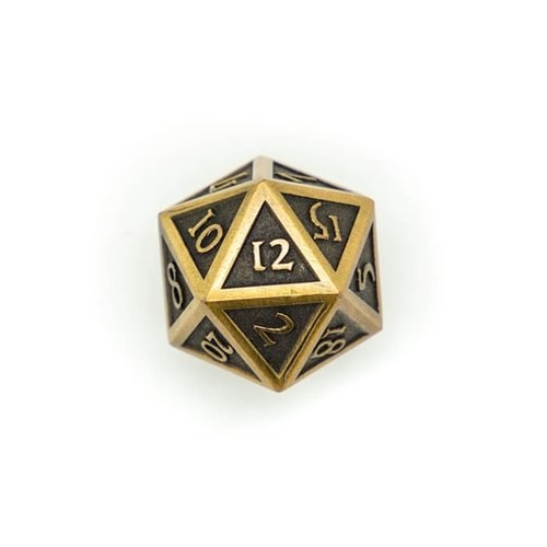 Set Metal Dice Ork's Workshop Clockwork Bronze (Dented Dented Case) - photo 20822