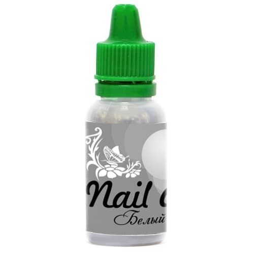 Nail Art Paint White Pearlescent 15 ml Nail Art - photo 20851
