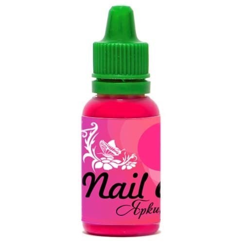 Nail Art Paint Bright Pink 15 ml Nail Art - photo 20861