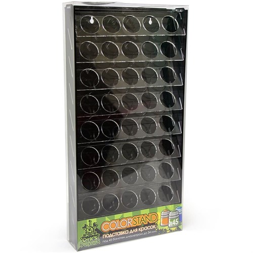 OW Plastic Rack Black for Paints 45 Bottles Mk-1 (Citadel) - photo 21118