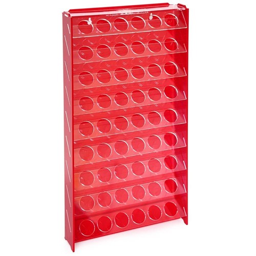 OW Plastic Rack Red for Paints 54 Bottles Mk-1 (Vallejo) - photo 21144
