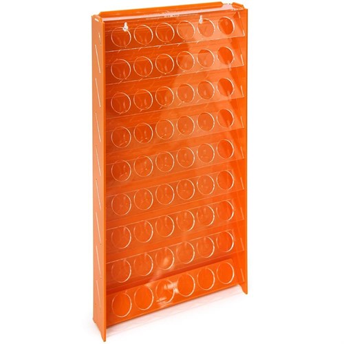 OW Plastic Rack Orange for Paints 54 Bottles Mk-1 (Vallejo) - photo 21728