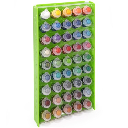 OW Plastic Rack Green for Paints 45 Bottles Mk-1 (Citadel) - photo 21732
