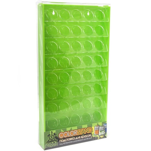 OW Plastic Rack Green for Paints 45 Bottles Mk-1 (Citadel) - photo 21734