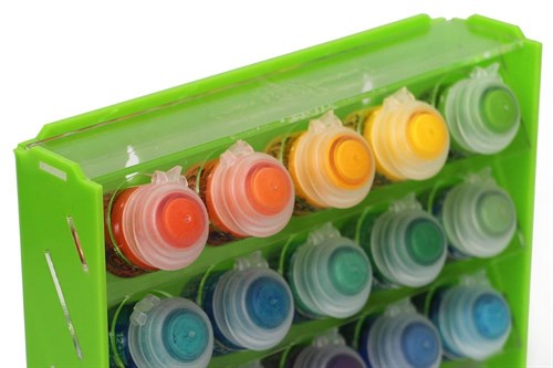 OW Plastic Rack Green for Paints 45 Bottles Mk-1 (Citadel) - photo 21735