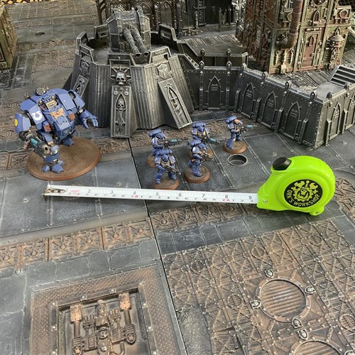 Tape Measure for Wargames (Green Ork) OW - photo 21752