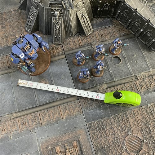 Tape Measure for Wargames (Green Ork) OW - photo 21754