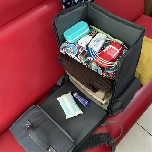 OW Travel Backpack — Grey - photo 21879