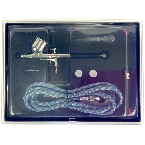 Airbrush OW "Spectrum-1for" + Set (Hose, 3 Nozzle, 3 Needle, Pipette) - photo 21991