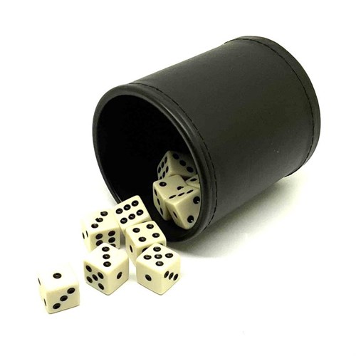 Dice Cup Black Matte - photo 22237