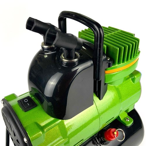 Airbrush Compressor OW «Meteor-2», with Pressure Regulator, Automatic, Air Tank - photo 22365