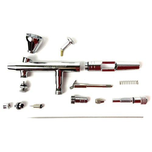 Airbrush OW "Sputnik-3" Universal + Set (Hose, 3 Nozzle, 3 Needle, Filter) - photo 22398
