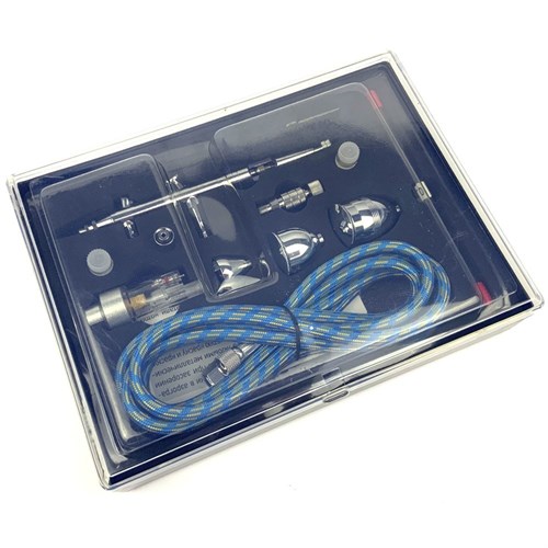 Airbrush OW "Sputnik-3" Universal + Set (Hose, 3 Nozzle, 3 Needle, Filter) - photo 22399