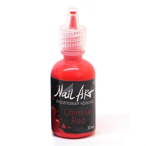 Nail Art Paint OW Chinese Red 30 ml. Nail Art - photo 22577