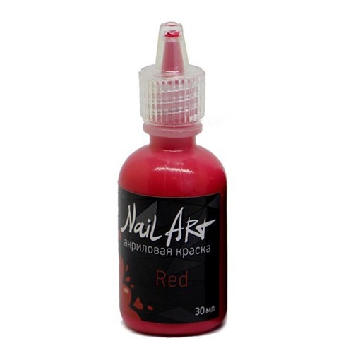 Nail Art Paint OW Red 30 ml. Nail Art - photo 22579