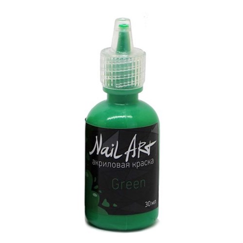 Nail Art Paint OW Green 30 ml. Nail Art - photo 22581