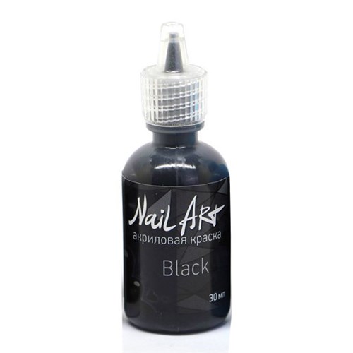 Nail Art Paint OW Black 30 ml. Nail Art - photo 22582
