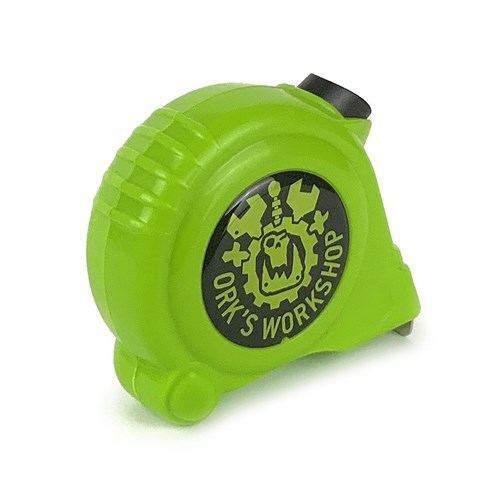 Set Measuring Accessories for Warhammer 40000: Tape Measure + Ruler (Green) OW - photo 22646