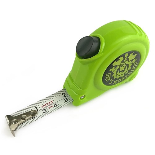 Set Measuring Accessories: Tape Measure + Ruler (Green) OW - photo 22682