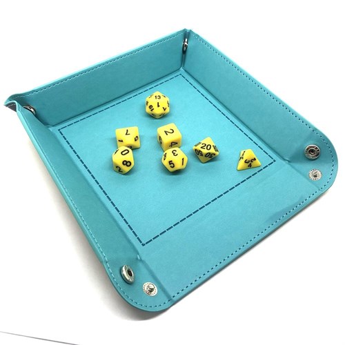 Dice Tray (Dice Tray) Square Turquoise-Blue - photo 22715