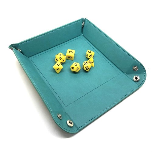 Dice Tray (Dice Tray) Square Dark Turquoise-Blue - photo 22718