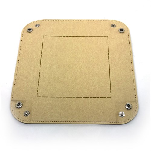 Dice Tray (Dice Tray) Square Beige-Blue - photo 22721
